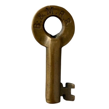 RailroadAuction.com - B&MRR Key